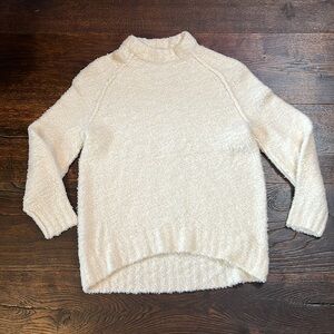 Free People Teddy Sweater Tunic in Sugar Swirl